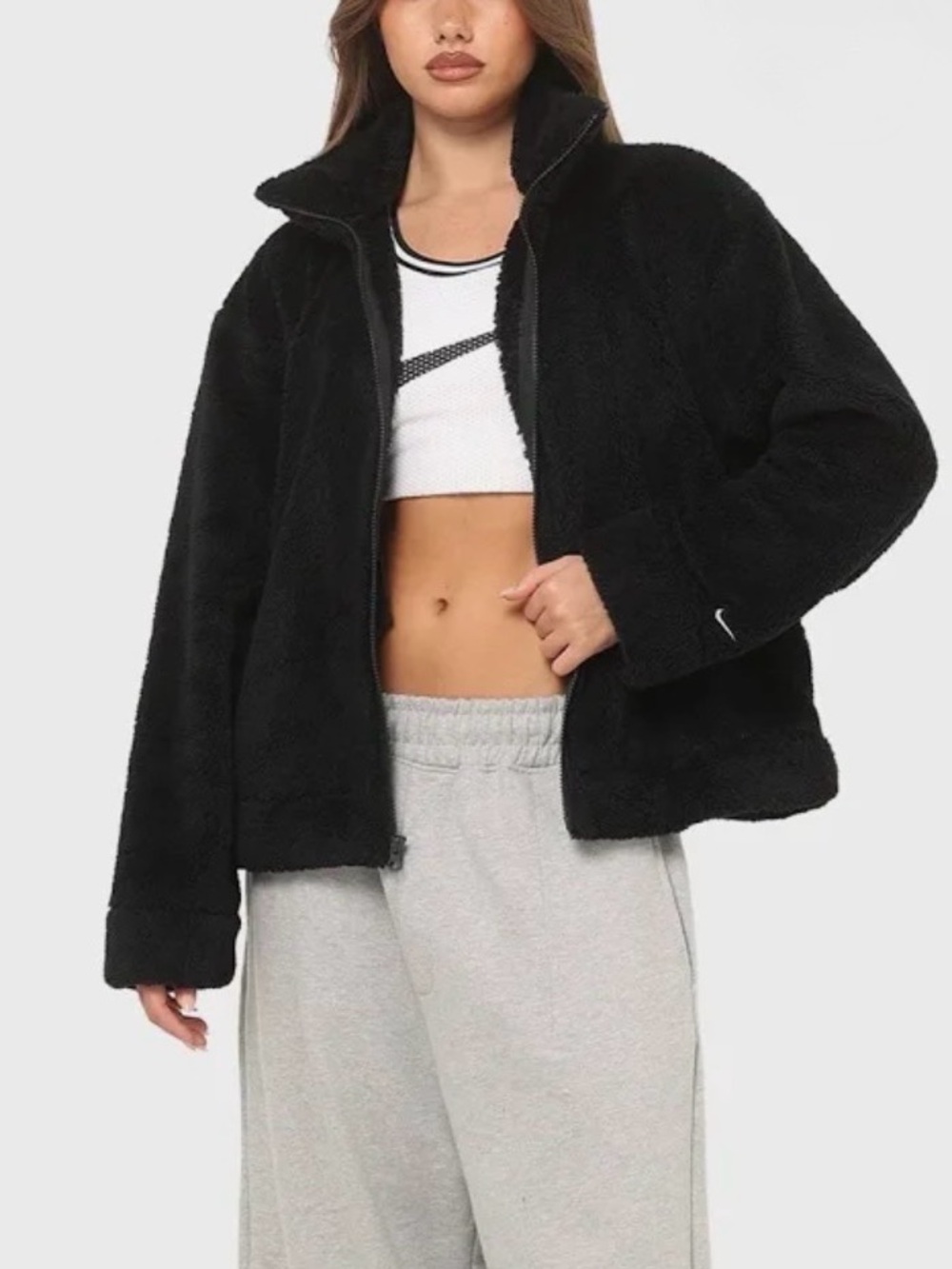 Nike Women's Full-Zip Fleece Jacket size XS